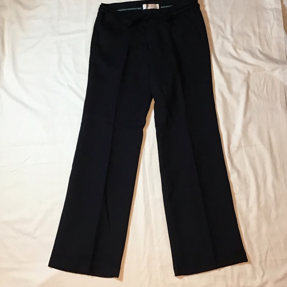 Old Navy Black Wide Leg Wool Pants